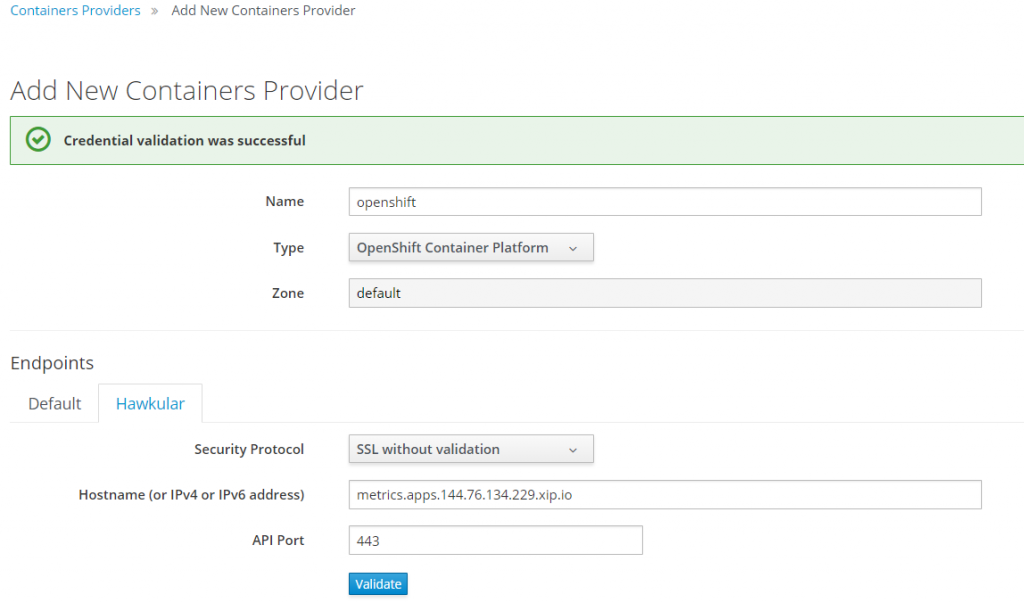 add new container provider 2