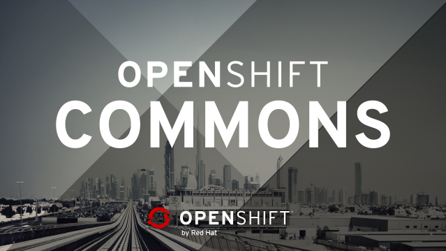 OpenShift Commons Header
