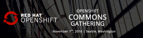 OpenShift Commons Gathering Banner